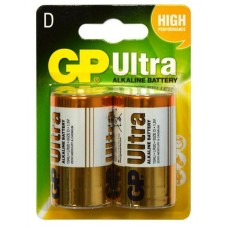 Батарейка GP Ultra  LR20-2BL (GP 13AU-CR2 )