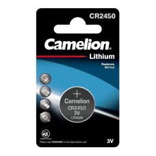Camelion CR 2450 1BL 3В Батарейка литиевая